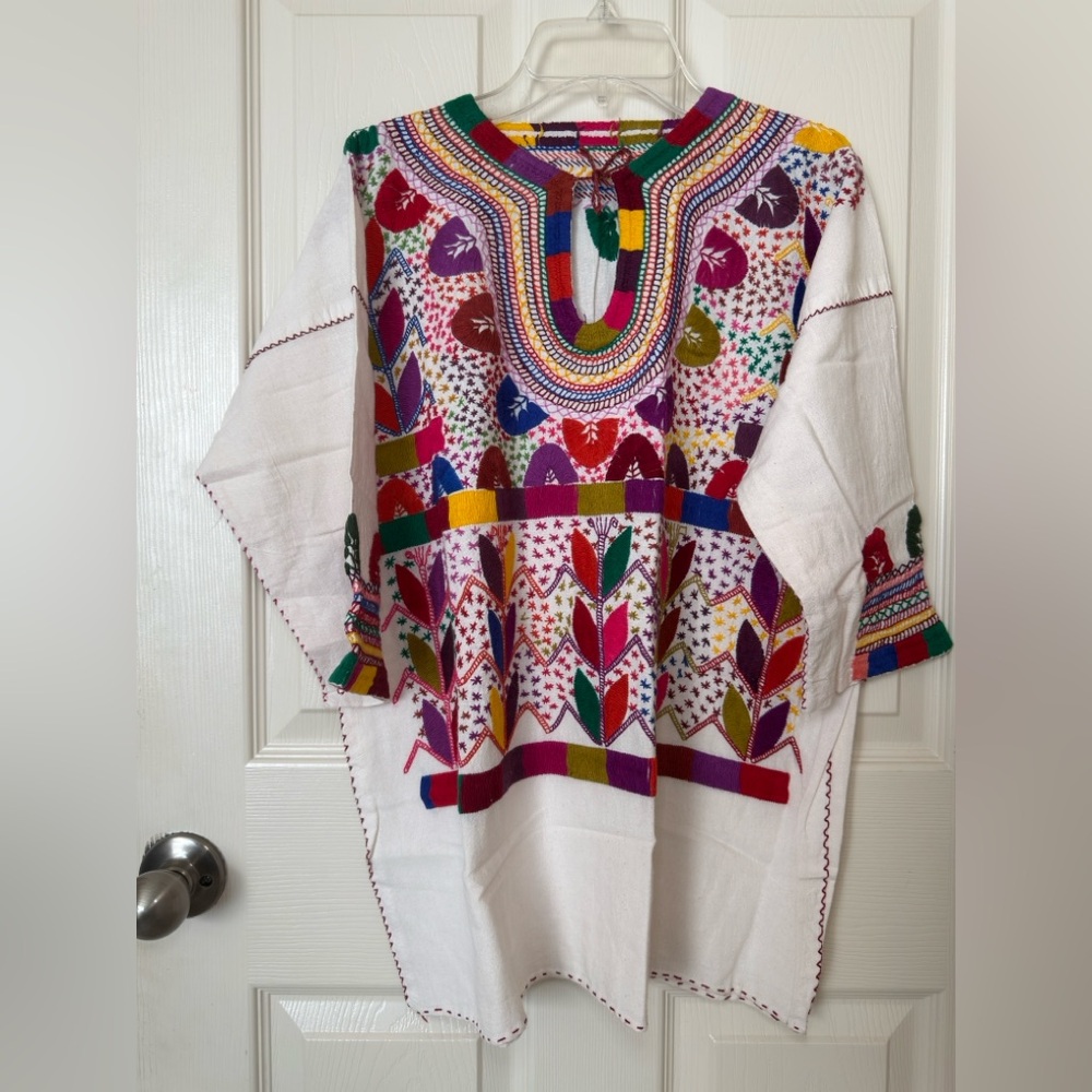 Colorful Embroidered Tunic